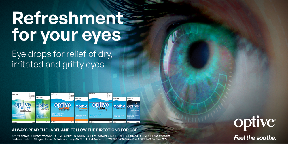 Take on dry eye with triple action‎ - OPTIVE FUSION®