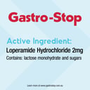 Gastro-Stop Diarrhoea Relief Loperamide 2mg - 20 capsules thumbnail 5