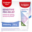 Colgate Sensitive Pro Relief + Whitening Toothpaste 110g thumbnail 11