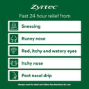 Zyrtec 10mg - 50 tablets thumbnail 4