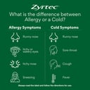 Zyrtec 10mg - 50 tablets thumbnail 5