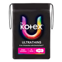 U by Kotex Pads Ultra Thin With Wings Super 12 pack thumbnail 1
