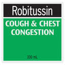 Robitussin Cough & Chest Congestion Oral Liquid Vanilla Cherry Flavour 200ml thumbnail 5