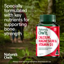 Nature's Own Calcium Magnesium & Vitamin D3 - 120 tablets thumbnail 6