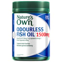 Nature's Own Odourless Fish Oil 1500mg - 200 capsules thumbnail 1