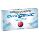 Maxigesic Paracetamol + Ibuprofen 150mg - 30 tablets thumbnail 5