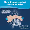 Breathe Right Nasal Strips Tan Small/Medium 30 pack thumbnail 4