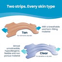 Breathe Right Nasal Strips Tan Small/Medium 30 pack thumbnail 5
