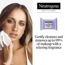 Neutrogena Makeup Remover Cleansing Towelettes Night Calming 25 wipes thumbnail 5