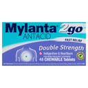 Mylanta 2Go Double Strength 48 chewable tablets thumbnail 1