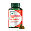 Nature's Own Triple Strength Garlic + C Horseradish 100 tablets thumbnail 7