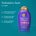 OGX Thick & Full Biotin & Collagen Conditioner 385ml thumbnail 4
