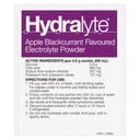 Hydralyte Electrolyte Powder Apple/Blackcurrant Value pack 24 Sachets thumbnail 8