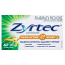 Zyrtec Rapid 10mg 42 liquid cap thumbnail 1