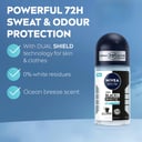 Nivea Men Black & White Fresh Roll On 50ml thumbnail 5