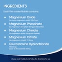 Bioglan Active Magnesium+Glucosamine 180 tablets thumbnail 6