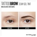 Maybelline Tattoo Brow Gel 3 Day Tint Medium 1 each thumbnail 6