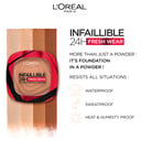 L'Oreal Paris Infallible Compact Powder Foundation 20 Ivory 1 each thumbnail 4