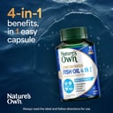 Nature's Own Concentrated Fish Oil 4 in 1 - 90 capsules thumbnail 8