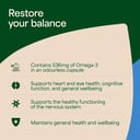 Nature's Own Concentrated Fish Oil 4 in 1 - 90 capsules thumbnail 9
