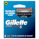 Gillette Fusion Proglide Manual Razor Blades 4 pack thumbnail 1