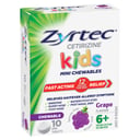 Zyrtec Kids Chewable Grape 5mg - 10 tablets thumbnail 9