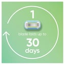 Gillette Venus Extra Smooth Women's Razor Blade Refills 4 pack thumbnail 3
