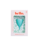 Hello Period Average Cervix Cup Medium Blue 60g thumbnail 1