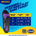 Scholl In Balance Pain Relief Plantar Fasciitis Orthotics - Medium 1 pair thumbnail 6