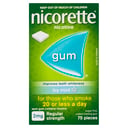 Nicorette Gum Icy Mint 2mg 75 pieces thumbnail 1