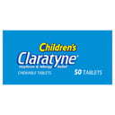 Claratyne Children's Hayfever & Allergy Relief Grape 50 chewable tablets thumbnail 3