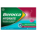 Berocca Hydrate Blackcurrant 20 tablet thumbnail 1