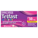 Telfast Kids Tablets 30mg 30 tablets thumbnail 1