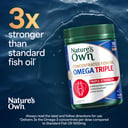 Nature's Own Concentrated Omega Triple 180 soft gel capsules thumbnail 6