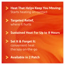 Voltaren Voltaheat Patch Pain Relief Patch 2 pack thumbnail 5