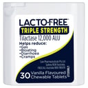 Lacto-Free Lacto Free Triple Strength Chewable 30 chewable tablets thumbnail 6