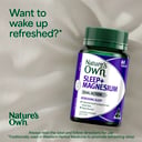 Nature's Own Sleep+ Magnesium 60 tablets thumbnail 6