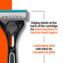 Schick Men's Quattro 4 Razor + 5 Refills 1 pack thumbnail 5