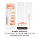 Sally Hansen Salon Effects Perfect Press-On Nails Sunshine Spritz 30 pack thumbnail 3