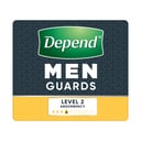 Depend Guards For Men Level 2 - 12 pack thumbnail 5