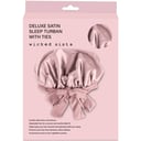 Wicked Sista Deluxe Satin Sleep Turban With Ties Blush Pink 1 each thumbnail 2