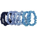Wicked Sista Slim Satin Scrunchie Set Blue Horizon 8 piece thumbnail 2