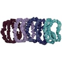 Wicked Sista Slim Satin Scrunchie Set Indigo Forest 8 piece thumbnail 2