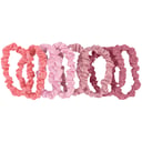 Wicked Sista Slim Satin Scrunchie Set Blush Rose 8 piece thumbnail 2