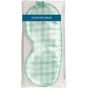 Wicked Sista Satin Eye Mask Mint Gingham 1 each thumbnail 2