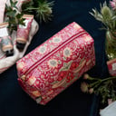 William Morris At Home Strawberry Thief Medium Toiletry Bag Red 1 each thumbnail 5