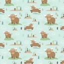 Mary Meyer Hetty Highland Cow Character Blanket 1 each thumbnail 5