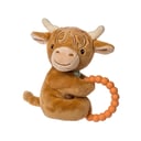 Mary Meyer Hetty Highland Cow Teether Rattle 1 each thumbnail 1