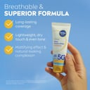 Nivea Sun UV Face Shine Control SPF50+ Medium Tinted 40ml thumbnail 10