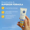 Nivea Sun UV Face Shine Control SPF50+ Light Tinted 40ml thumbnail 10
